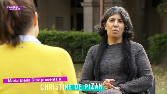 María Elena Díaz presenta a Cristina Pizan